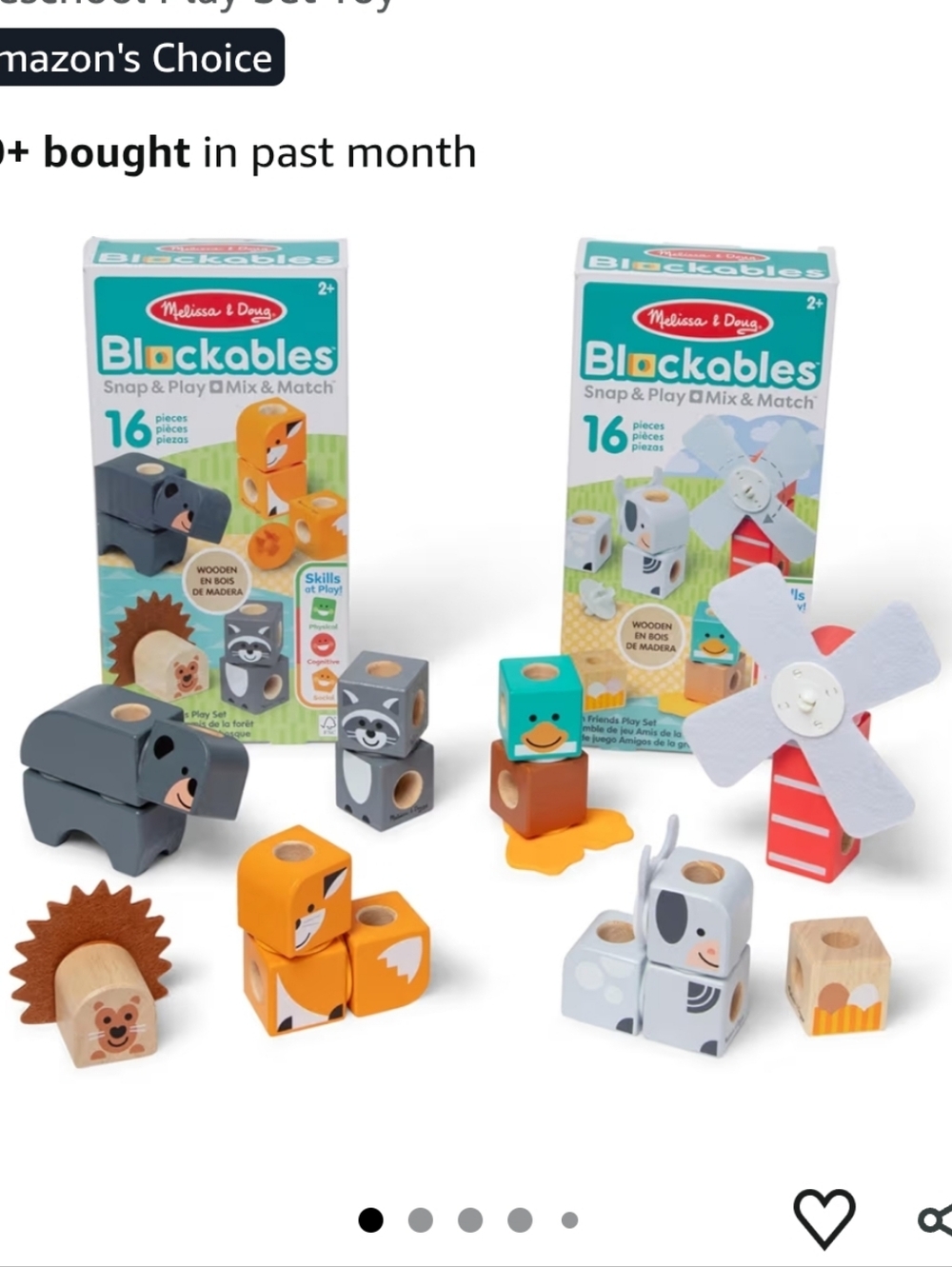Melissa & Doug Blockables Set